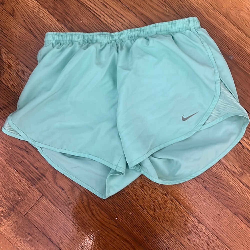 Teal Dri-fit Nike Running Shorts